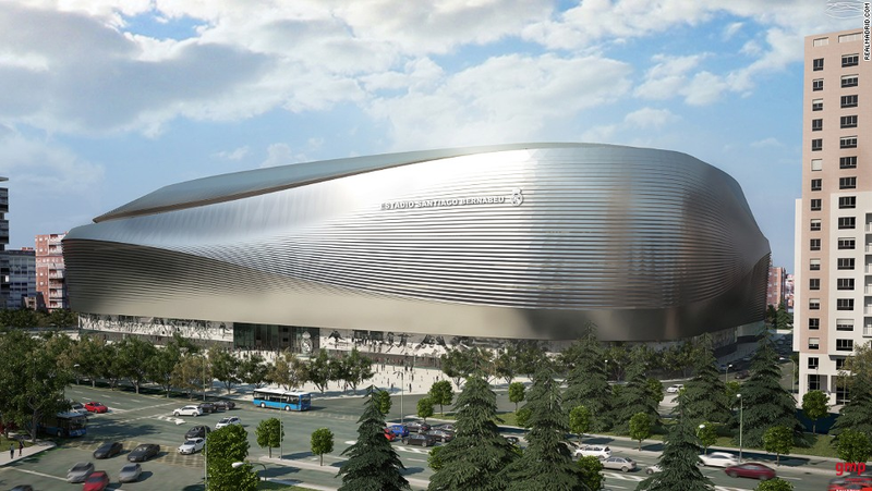 Illustration for article titled El nuevo estadio del Real Madrid parece una nave espacial y estará listo en el 2020